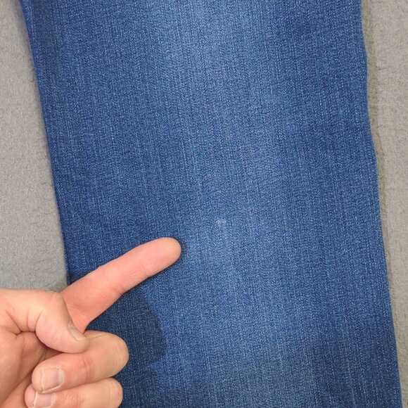 Wrangler Jeans Women's 32M Blue High Rise Bold Boot Western Cowgirl Rodeo - Picture 5 of 14